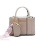 PANELLED HANDBAG WITH COIN POUCH