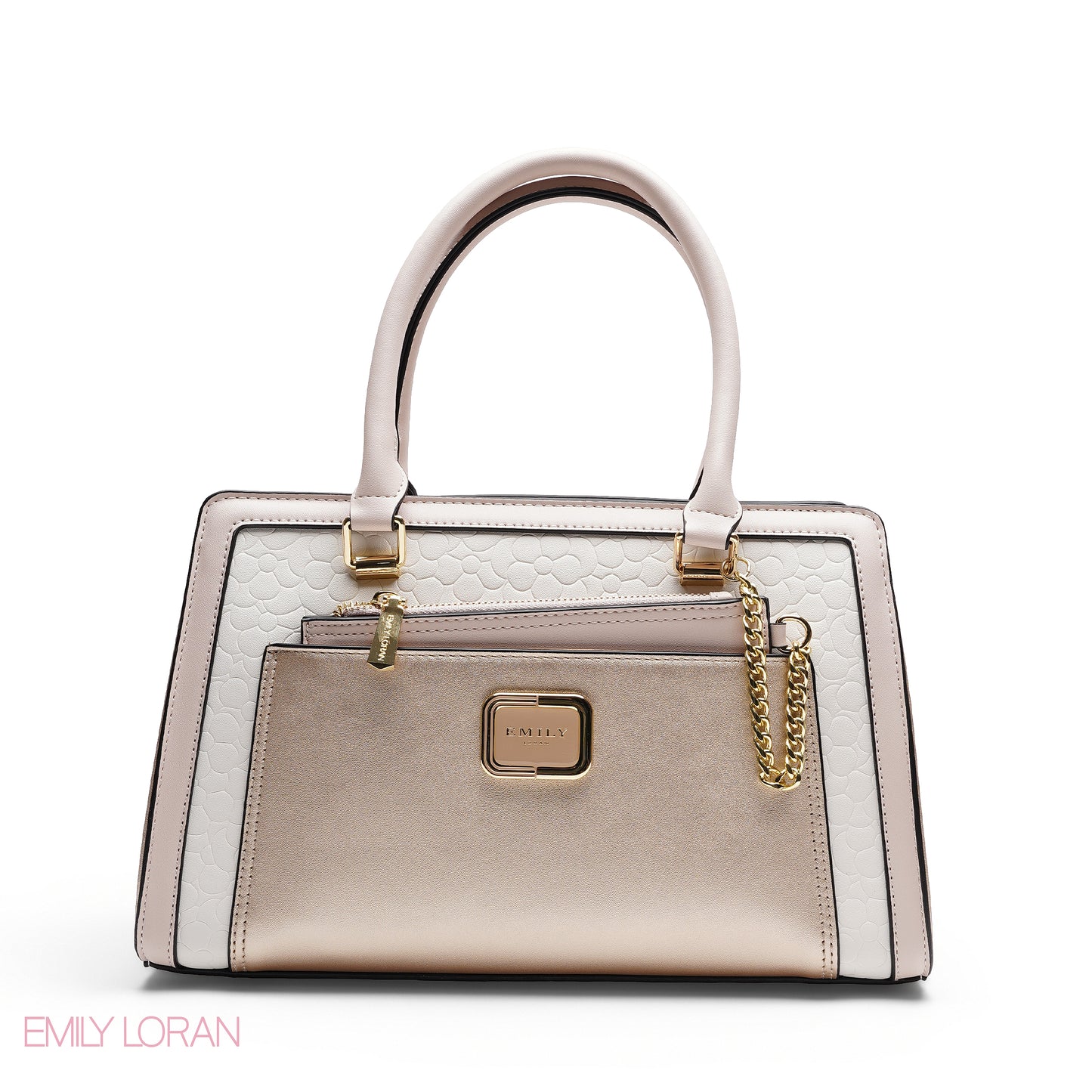EMILY SPECIAL DESIGN WITH METALLIC POUCH BAG