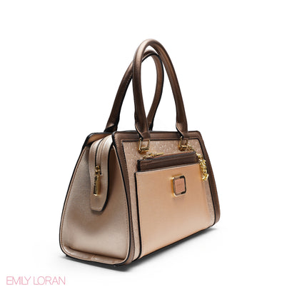 EMILY SPECIAL DESIGN WITH METALLIC POUCH BAG