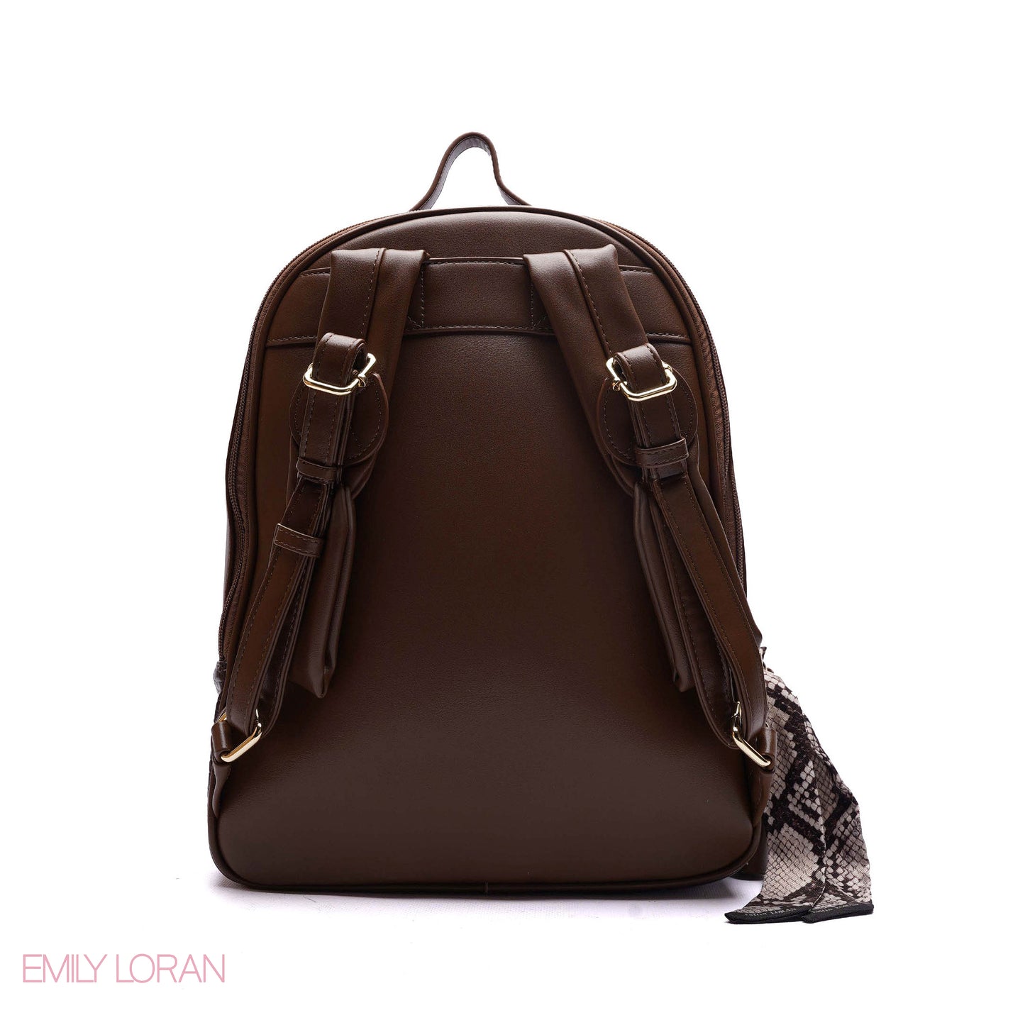 BACKPACK ANIMAL PRINT WITH FRONT FLAP POCKET - LARGE