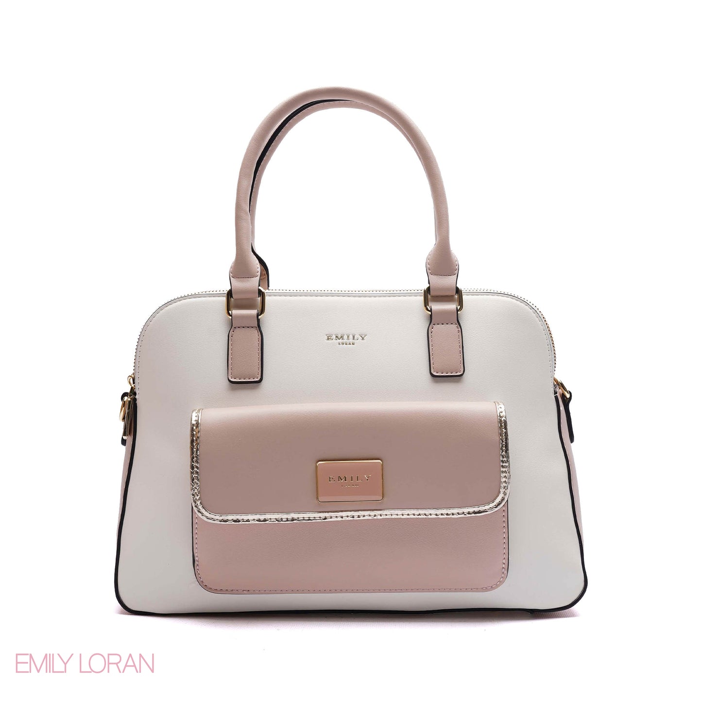 DOME FRONT-POCKET HANDBAG - LARGE