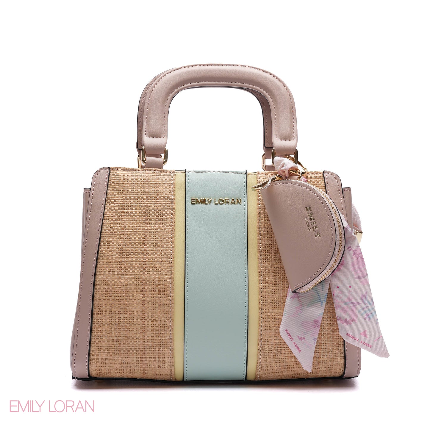 TOP-HANDLE BAG WITH COIN PURSE