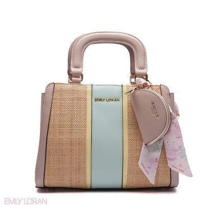 TOP-HANDLE BAG WITH COIN PURSE