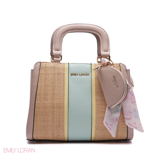 TOP-HANDLE BAG WITH COIN PURSE