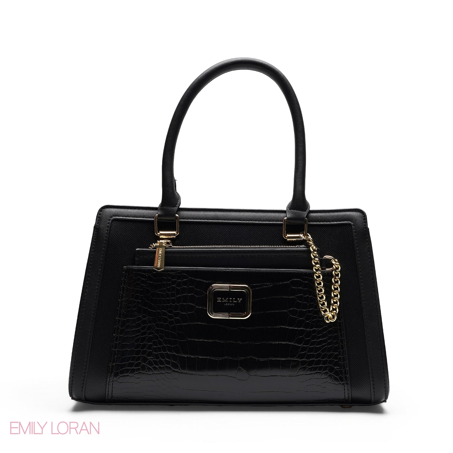 EMILY SPECIAL DESIGN WITH METALLIC POUCH BAG