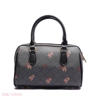 MONOGRAM STRUCTURED HANDBAG WITH CHAIN - SMALL
