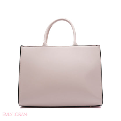 MULTI-TEXTURED PANELLED HANDBAG SET
