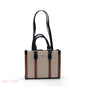 MINI BEIGE BAG WITH SNAKESKIN TRIM & GOLD CHAIN