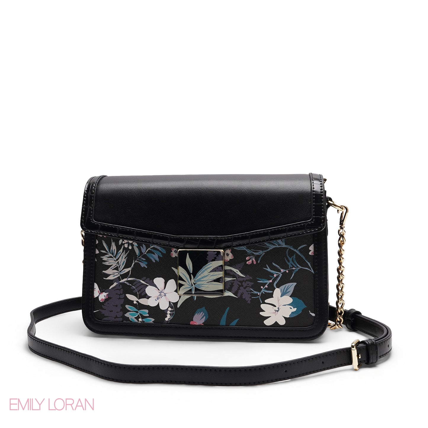 EMILY LORAN FLAP CROSSBODY BAG