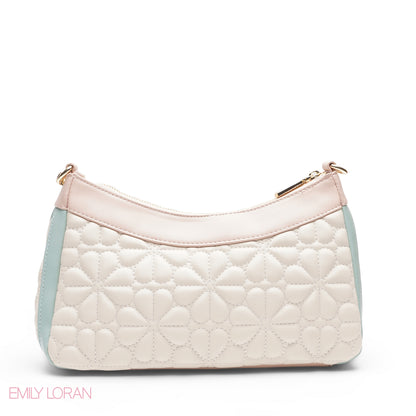 MULTI COLOR SHOULDER BAG WITH CHAIN STRAP - SMALL