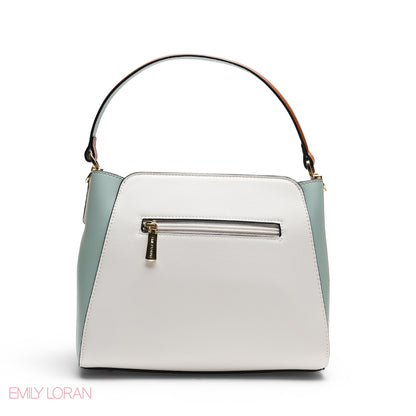 ELEGANT SATCHEL WITH POUCH BAG