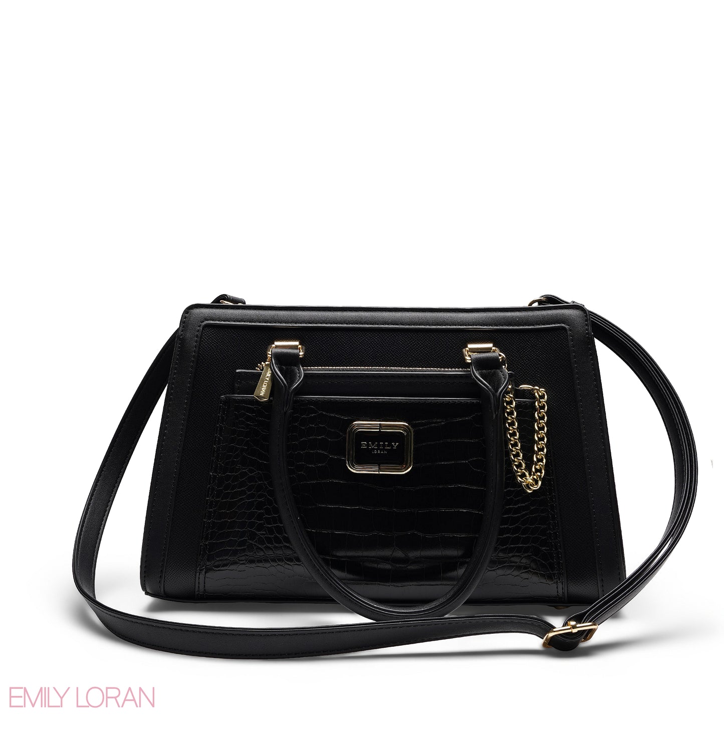 EMILY SPECIAL DESIGN WITH METALLIC POUCH BAG