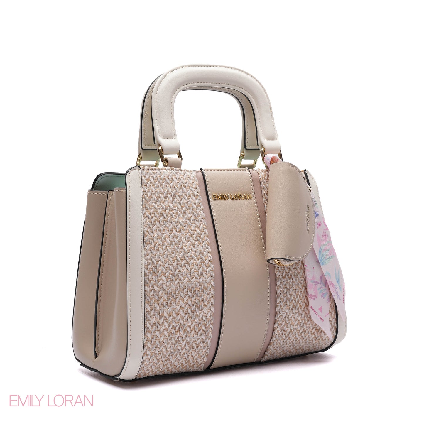 TOP-HANDLE BAG WITH COIN PURSE