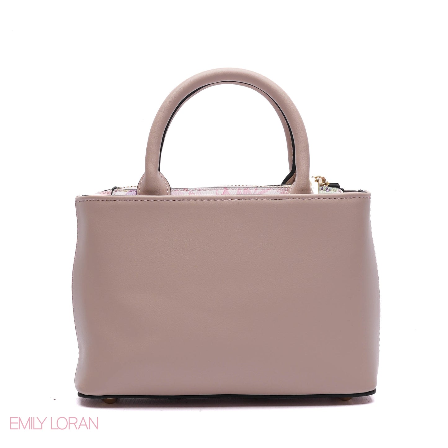 PANELLED HANDBAG WITH COIN POUCH