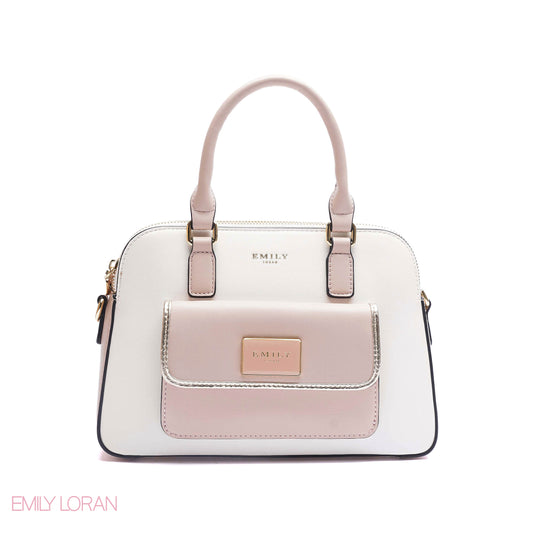 DOME FRONT-POCKET HANDBAG - SMALL
