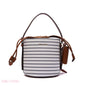 ELEGANT DRAWSTRING BUCKET BAG