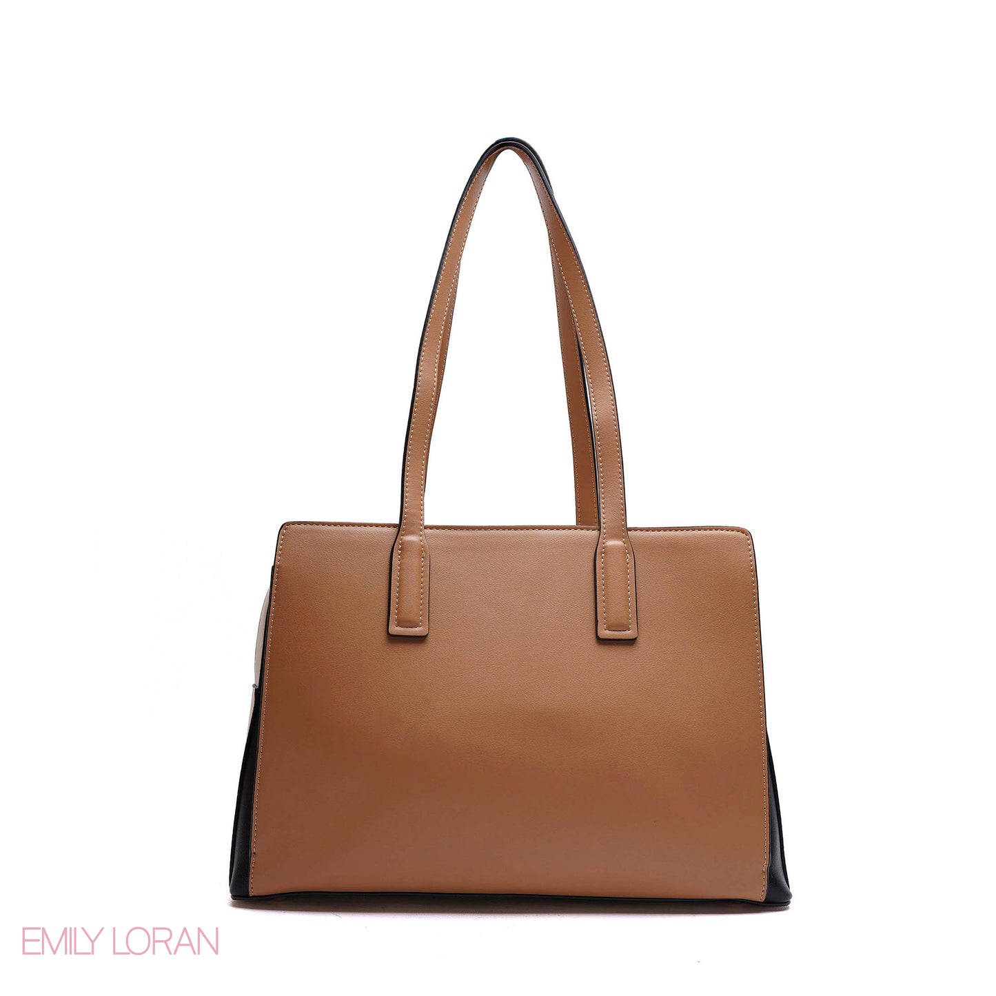 EMBOSSED FLORAL HANDBAG WITH SNAKESKIN POUCH