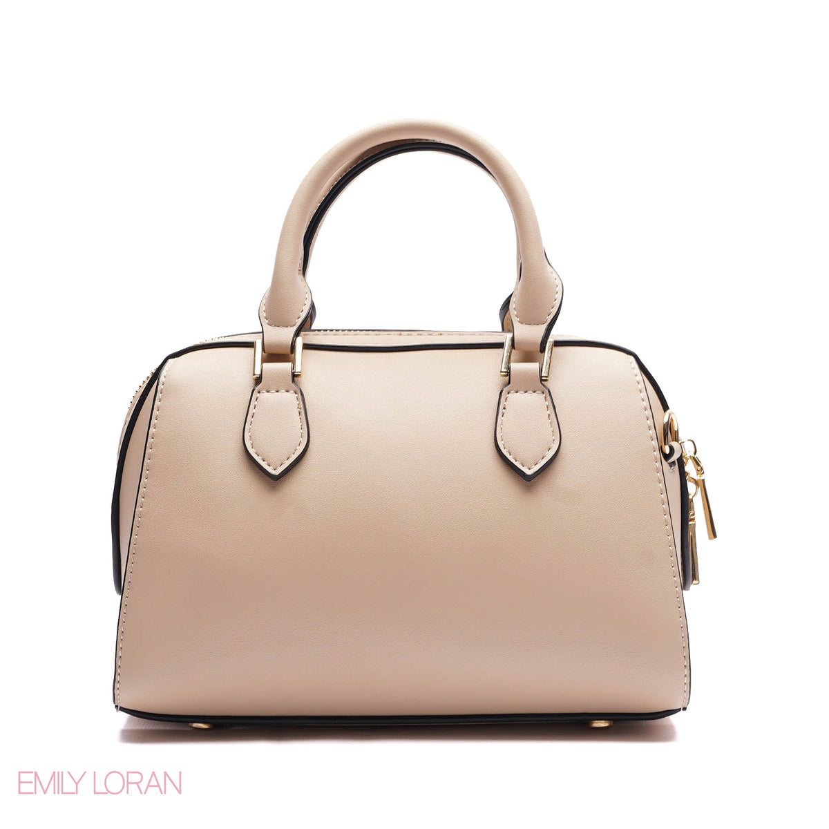 HANDBAG ANIMAL PRINT WITH FLOWER CHAIN - SMALL