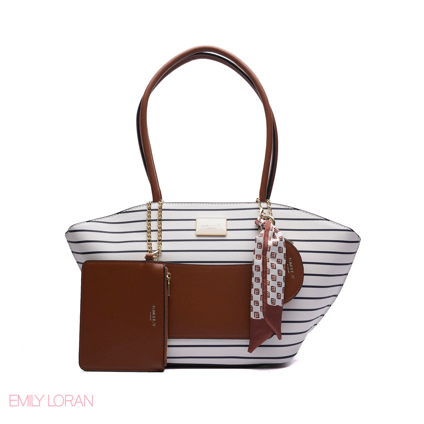 EXPANDABLE SHOULDER BAG WITH POUCH