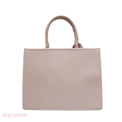 FLORAL EMBROIDERED HANDBAG WITH POUCH