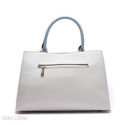 CHAIN-DETAIL HANDBAG WITH COIN PURSE