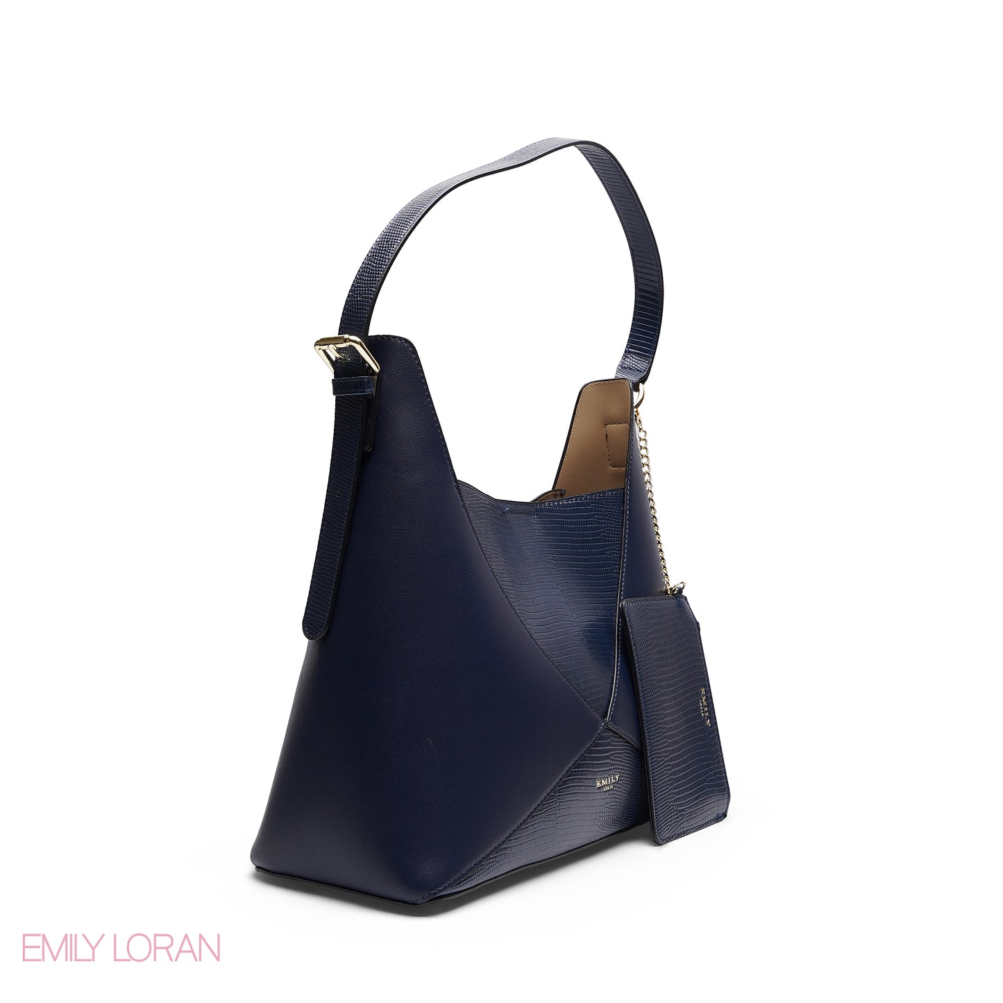 EMILY LORAN HOBO BAG WITH POUCH
