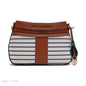 ELEGANT MULTI-TONE PANELLED CROSSBODY BAG
