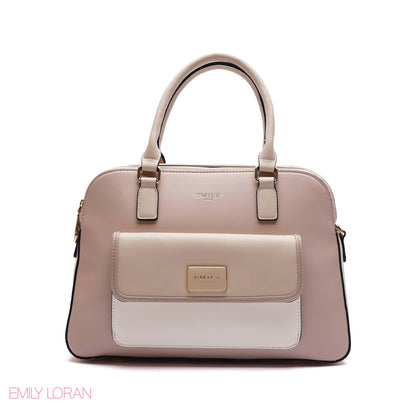 DOME FRONT-POCKET HANDBAG - LARGE