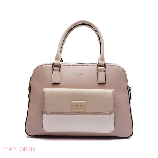 DOME FRONT-POCKET HANDBAG - LARGE