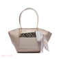 EXPANDABLE SHOULDER BAG WITH POUCH