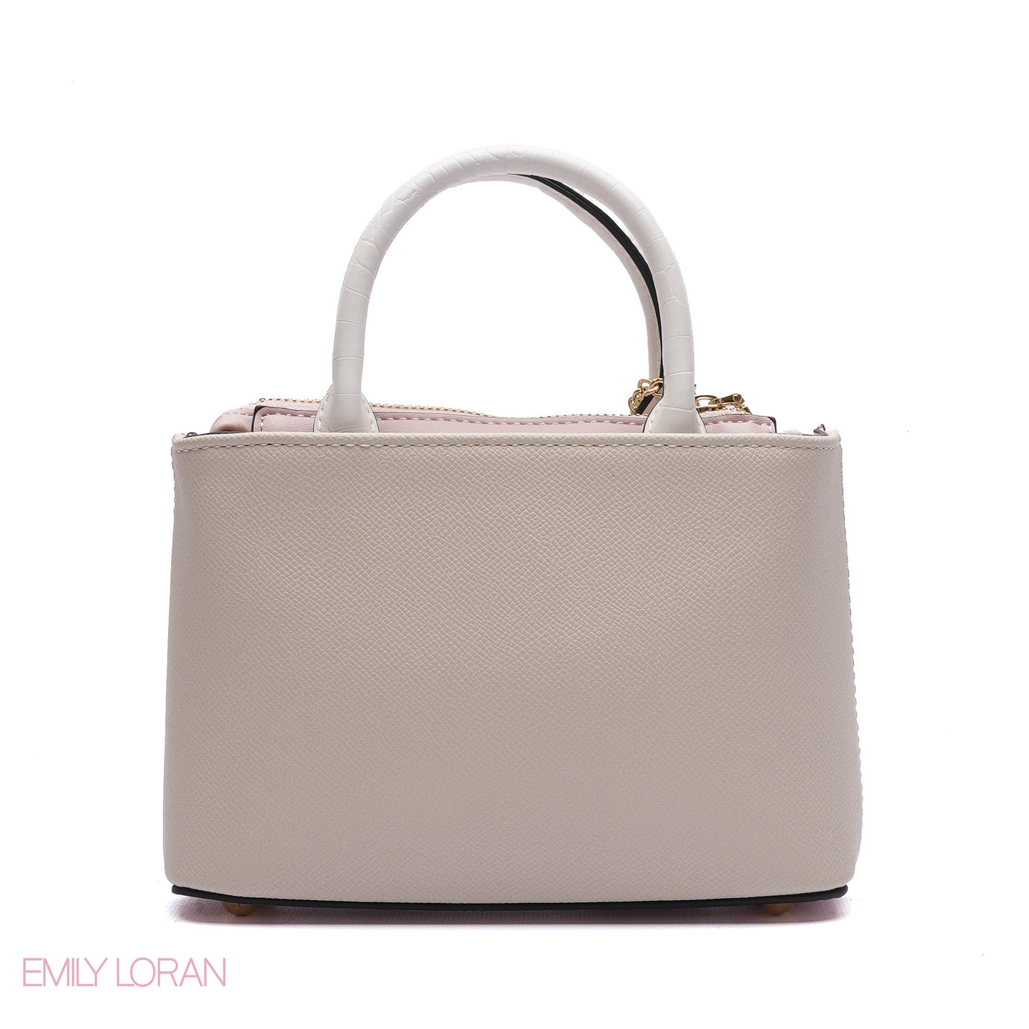 PANELLED HANDBAG WITH COIN POUCH