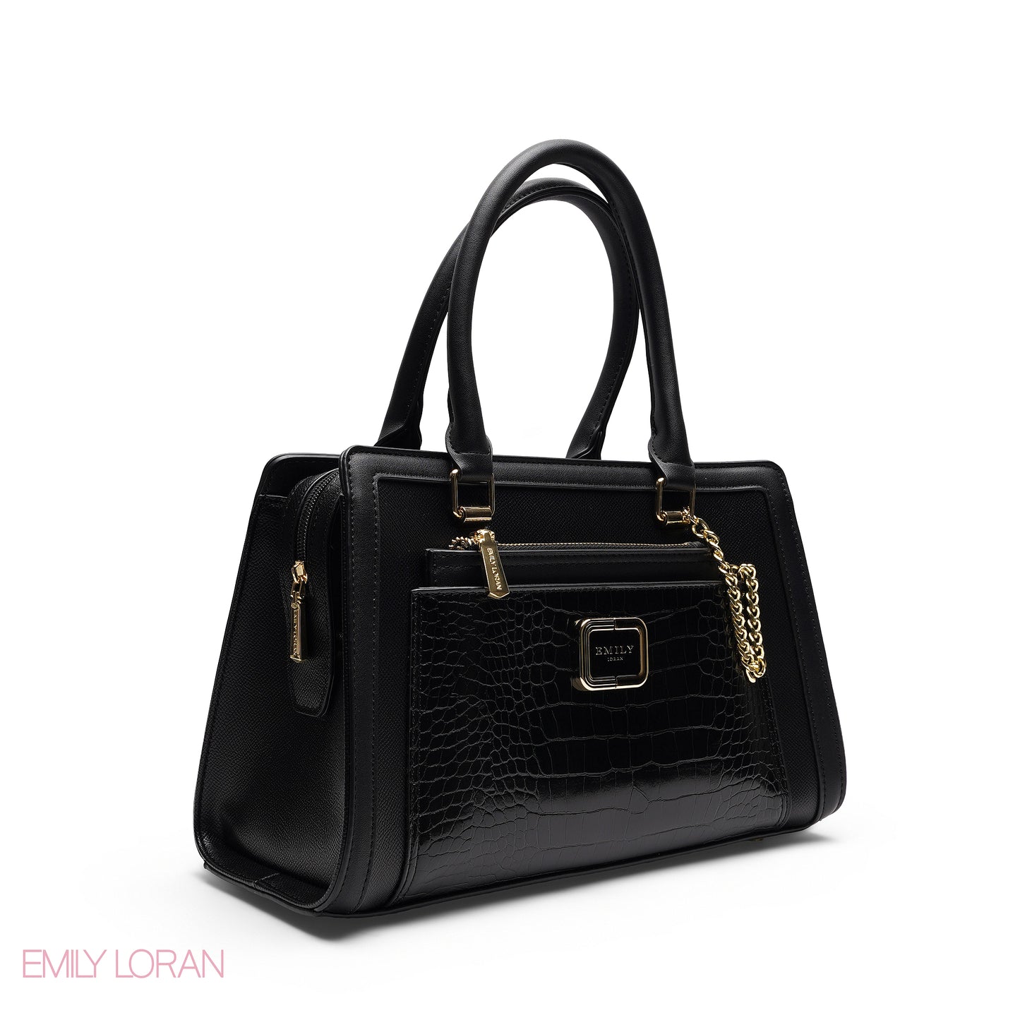 EMILY SPECIAL DESIGN WITH METALLIC POUCH BAG
