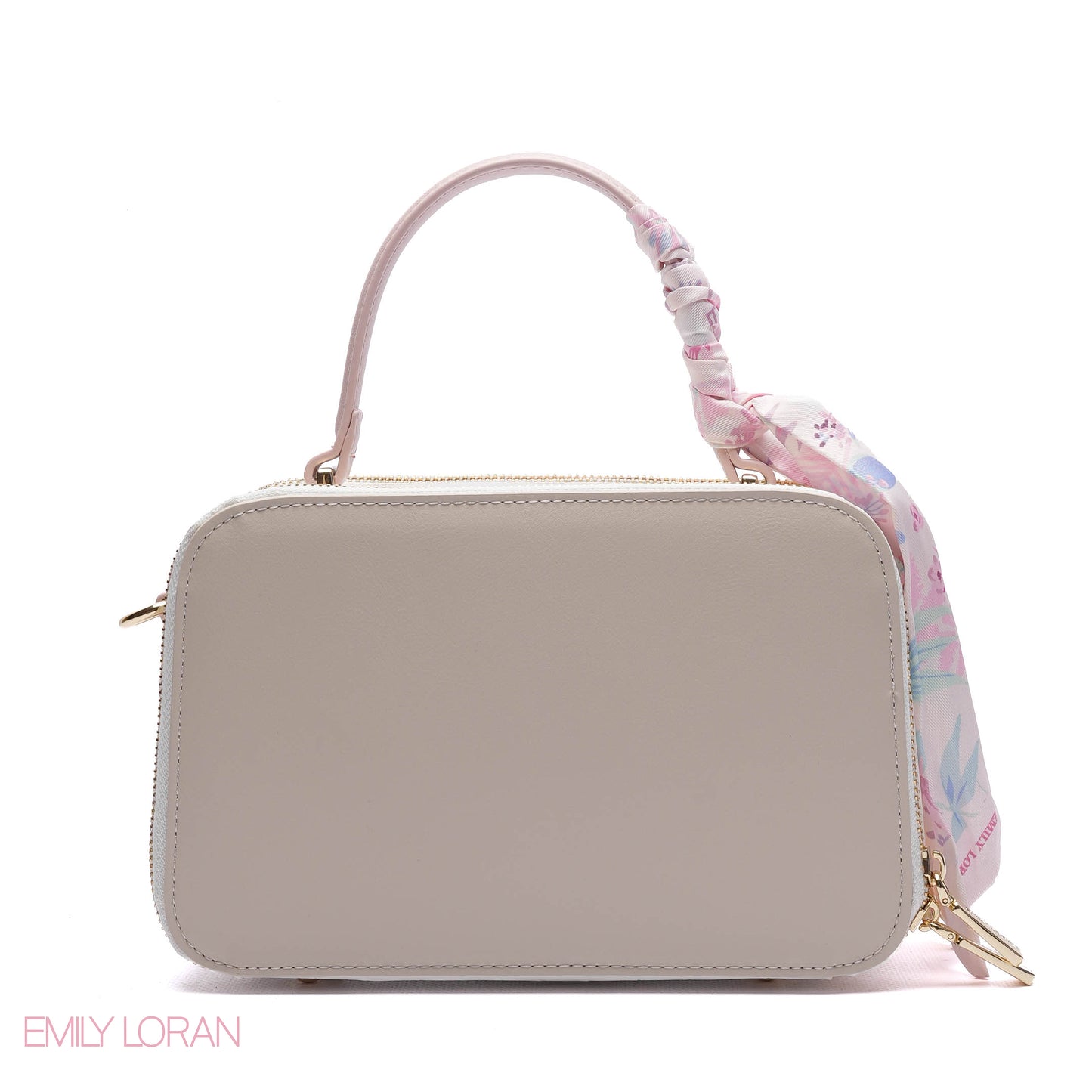 EMBROIDERED TOP-HANDLE BAG SET