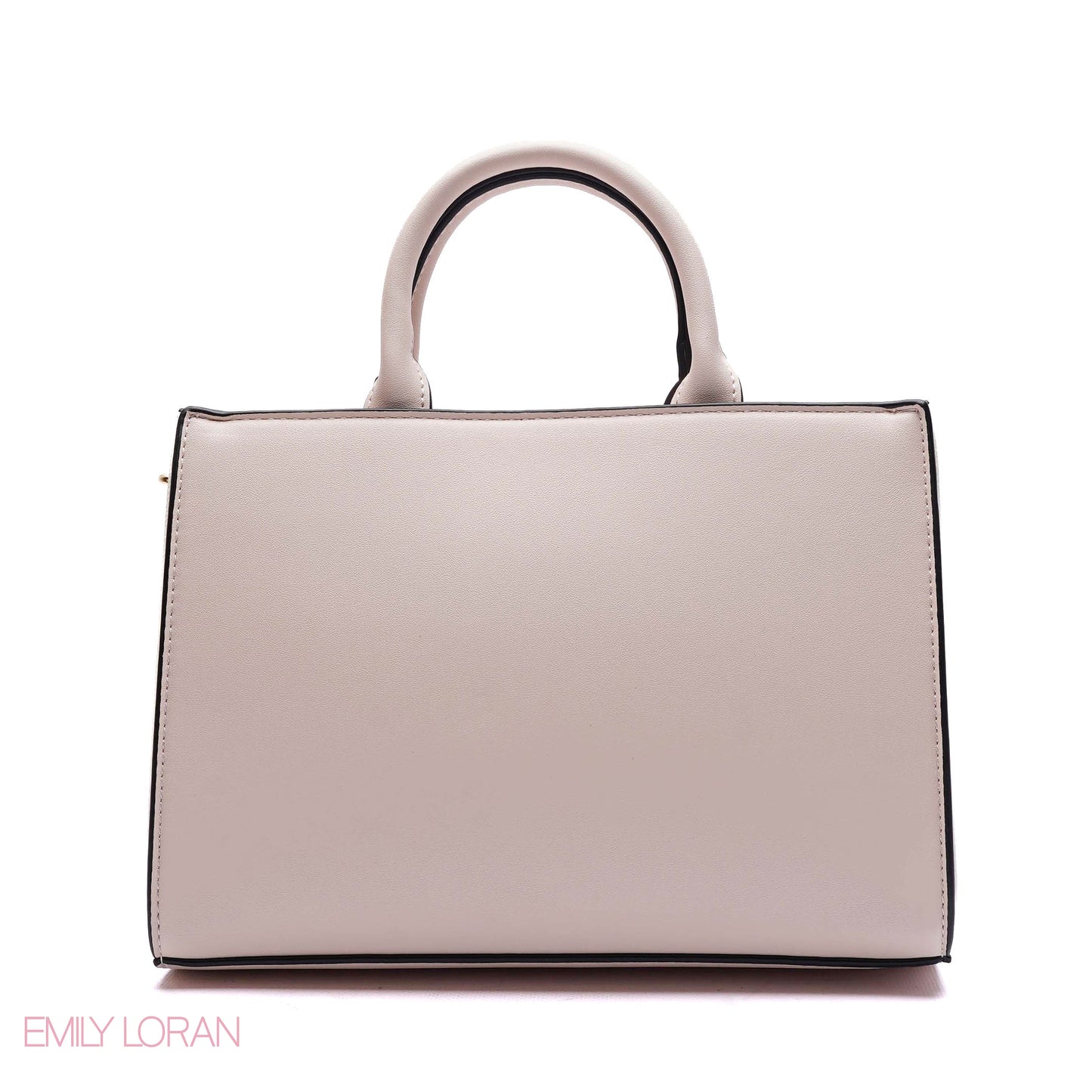 MULTI-TEXTURED PANELLED HANDBAG SET - SMALL