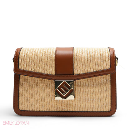 EMILY LORAN FLAP CROSSBODY BAG