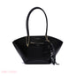 EXPANDABLE SHOULDER BAG WITH POUCH