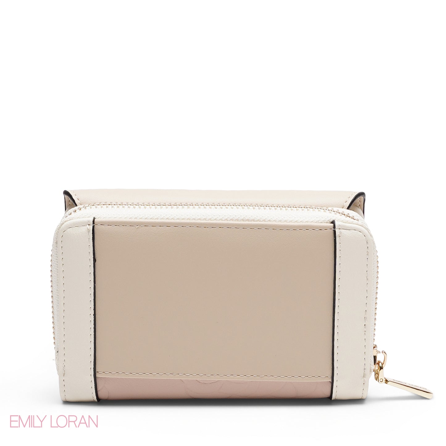 MONOGRAM EMBOSSED MULTI-COMPARTMENT WALLET