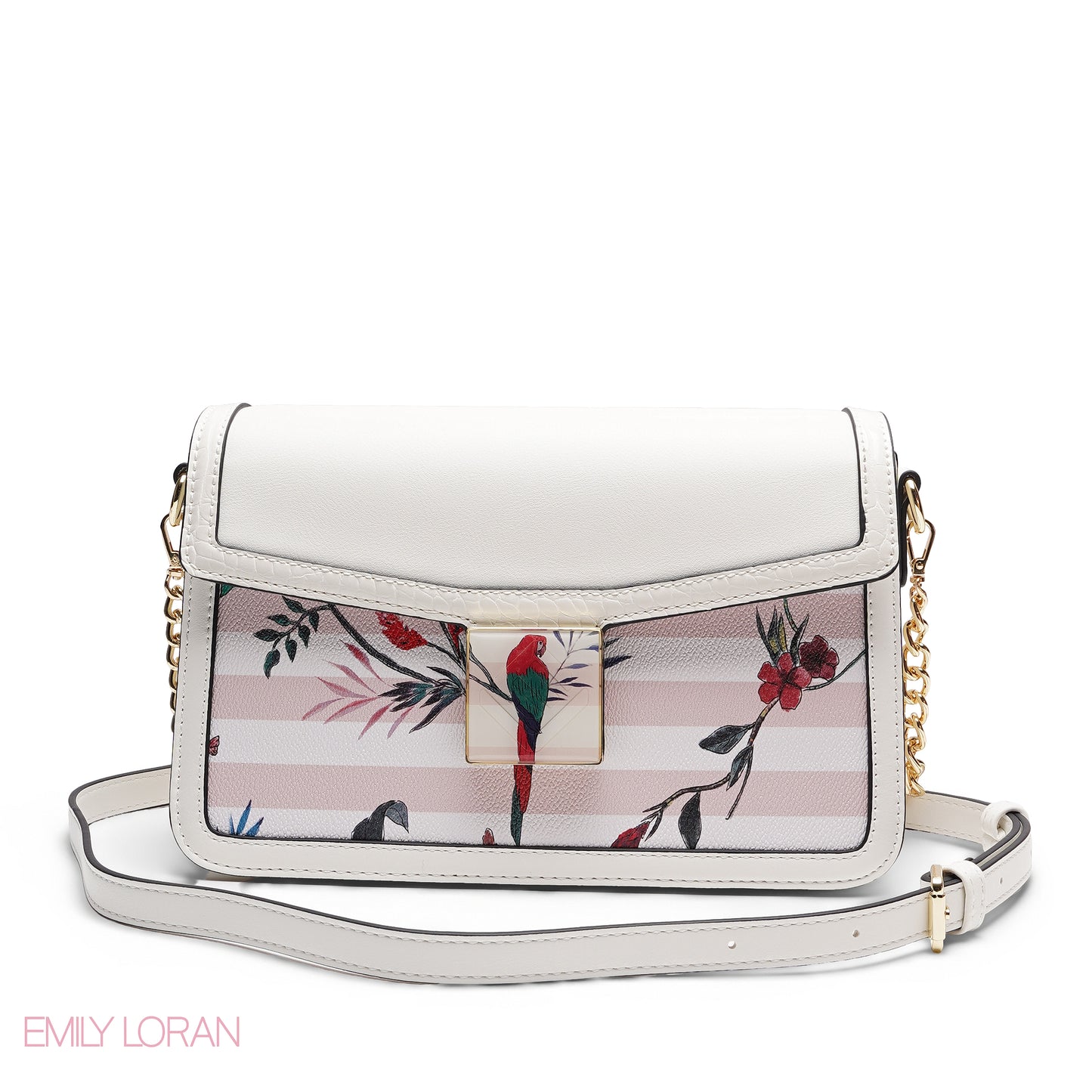 EMILY LORAN FLAP CROSSBODY BAG