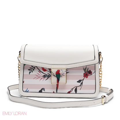 EMILY LORAN FLAP CROSSBODY BAG