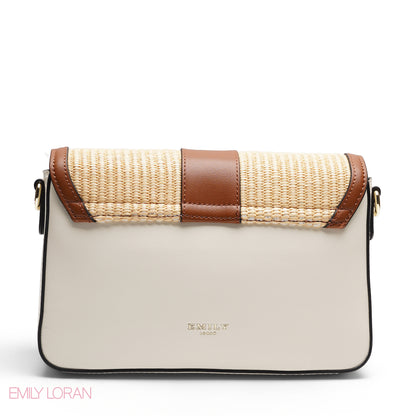 EMILY LORAN FLAP CROSSBODY BAG