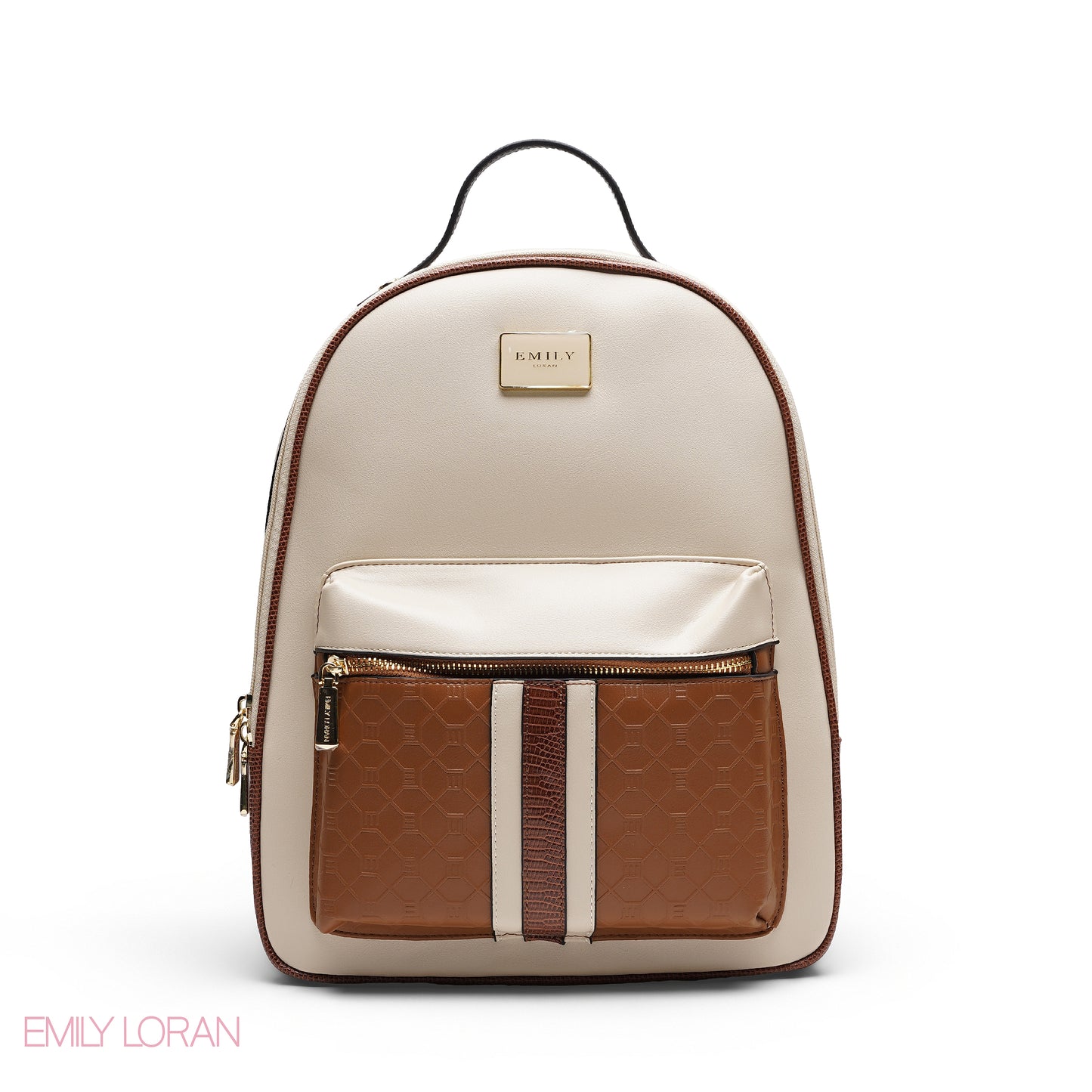 CHIC MULTI TEXTURED DAILY ESSENTIAL BACKPACK BAG