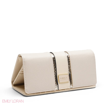 METALIC TRI-FOLD WALLET