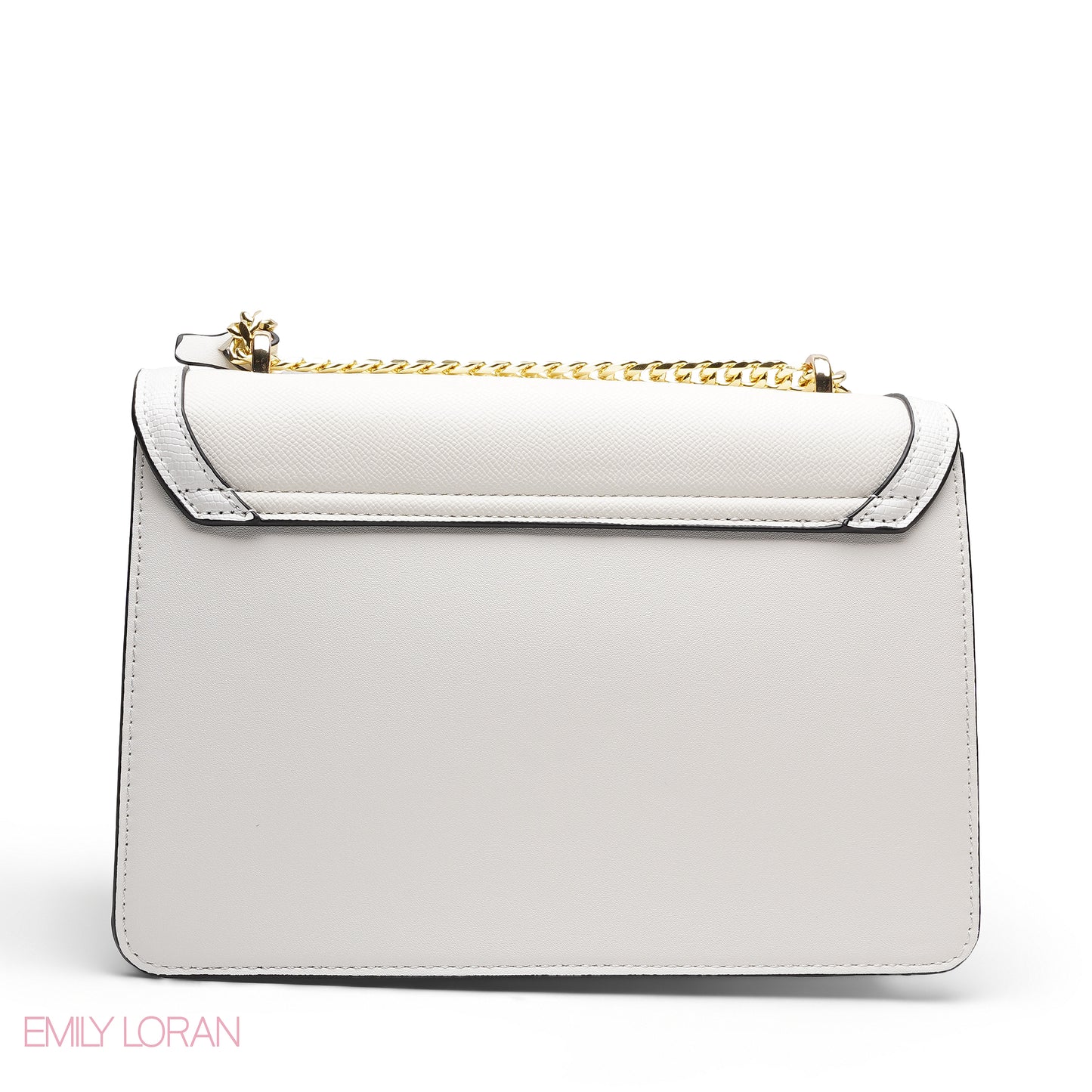 CHIC FLORAL EMBELLISHED CROSSBODY FLAP BAG