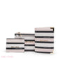 PINK STRIPPED 3-PIECE WALLET SET