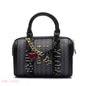 MONOGRAM BARREL BAG WITH CHARM CHAIN - SMALL