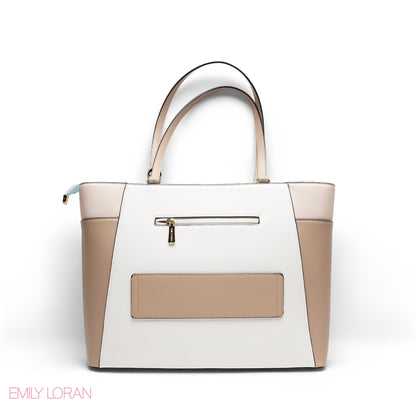 ELEGANT MULTI TEXTURED WITH POUCH BAG