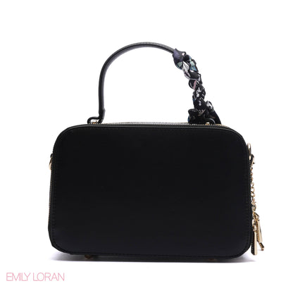 EMBROIDERED TOP-HANDLE BAG SET
