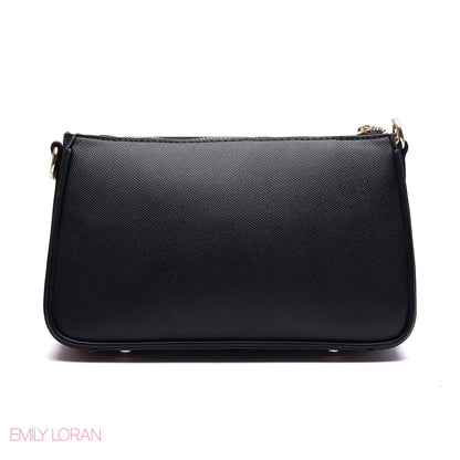 ELEGANT DUAL-POCKET CROSSBODY BAG