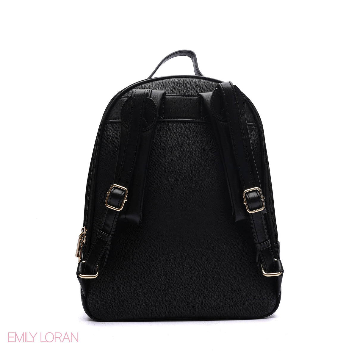 BACKPACK WITH ADJUSTABLE FRONT WALLET PLANE LEATHER