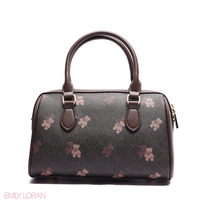 MONOGRAM STRUCTURED HANDBAG WITH CHAIN - SMALL